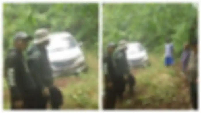 Mobil Avanza yang tersesat di hutan Gunung Putri Majalengka