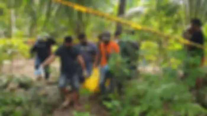 Proses olah TKP penemuan jenazah Rohmansah (33)