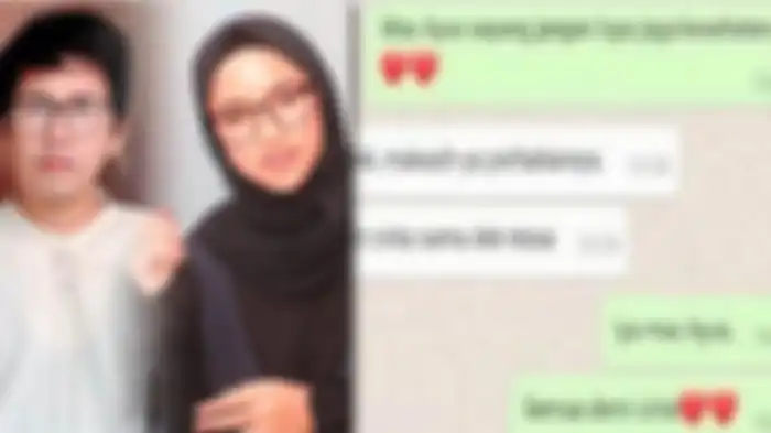 Chat mesra diduga milik Ayus dan Nissa Sabyan beredar di media sosial