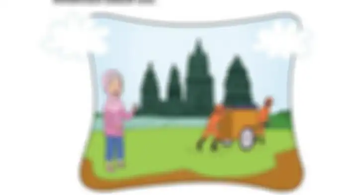 Kunci jawaban Tema 8 Kelas 4 SD/MI, perhatikan gambar berikut! 