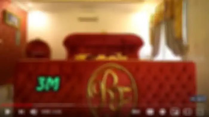 Tempat tidur mewah milik Roro Fitria