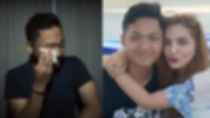 Azriel Hermansyah menangis kenang momen bersama Ashanty. 