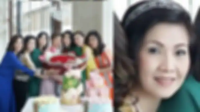 Meilia bersama geng sosialitanya 