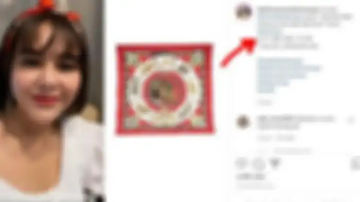 penampakan bandana Amanda Manopo