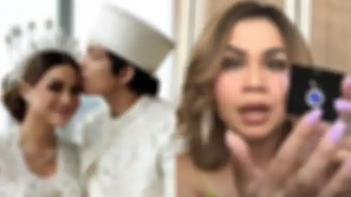 Kelewat Mewah! Souvenir Aurel dan Atta Berisi Kalung dengan Permata Biru, Segini Harganya!