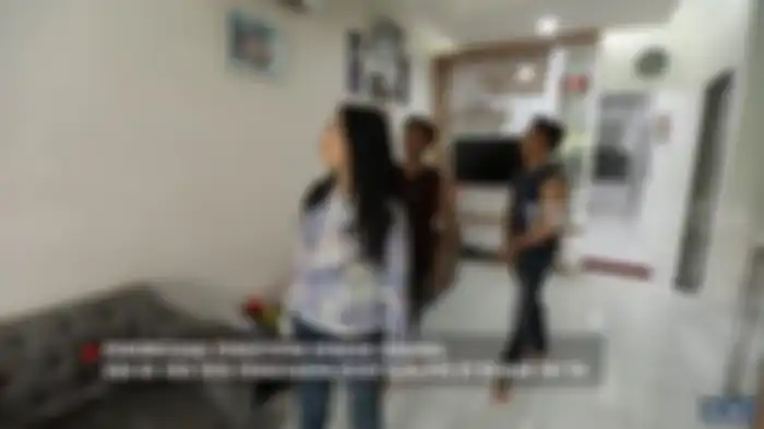 Iis Dahlia saat gerebek rumah Rizki DA 