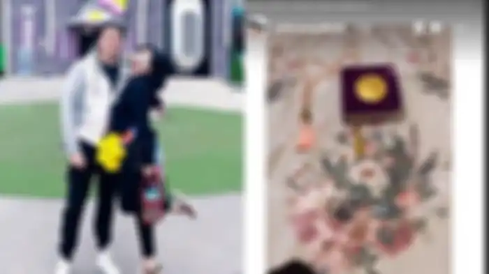 sajadah mewah syahrini yang bertabur kristal swarovski