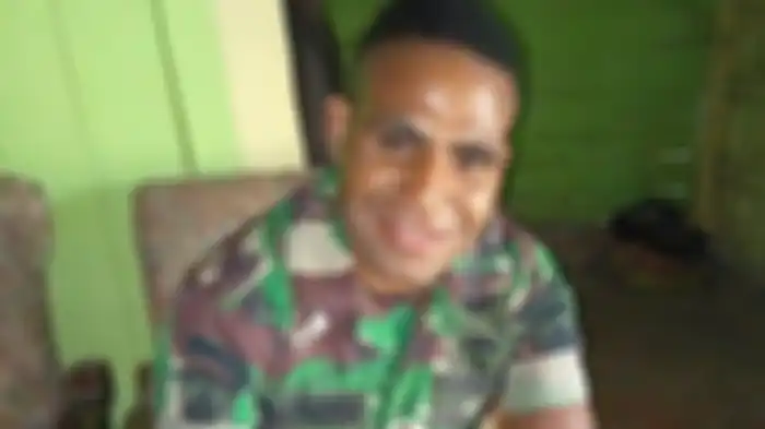 Lucky Matuan, mantan Prajurit TNI yang membelot jadi anggota KKB Papua.