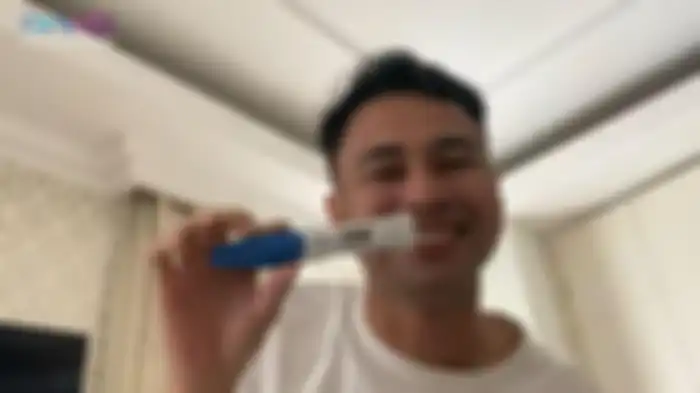 Bahagianya Raffi Ahmad dengar kabar Nagita hamil anak kedua.