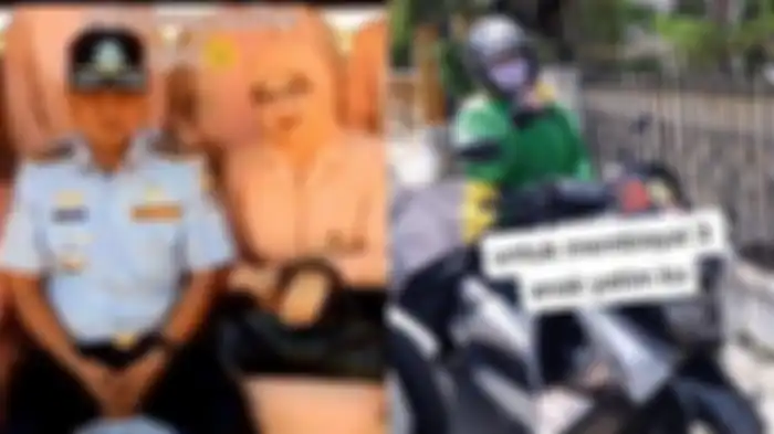 Dulu jadi istri pejabat kini jadi driver ojol 
