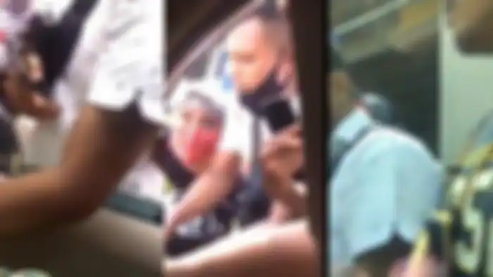 Para debt collector pengepung mobil yang dikemudikan anggota TNI Serda Nurhadi, sudah ditetapkan sebagai tersangka. Ini foto tampang debt collector.