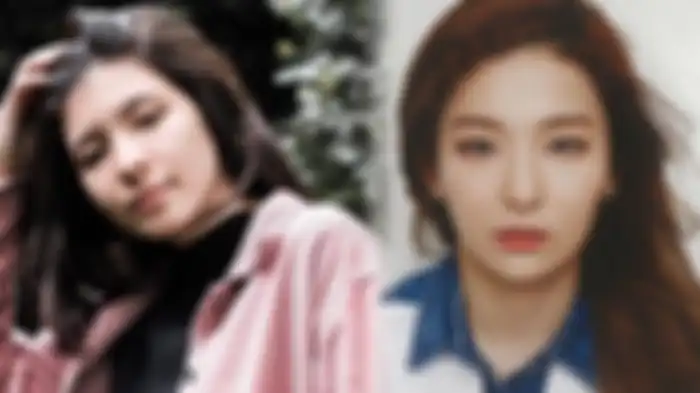 Shaloom Razade (kiri), Seulgi Red Velvet (kanan)
