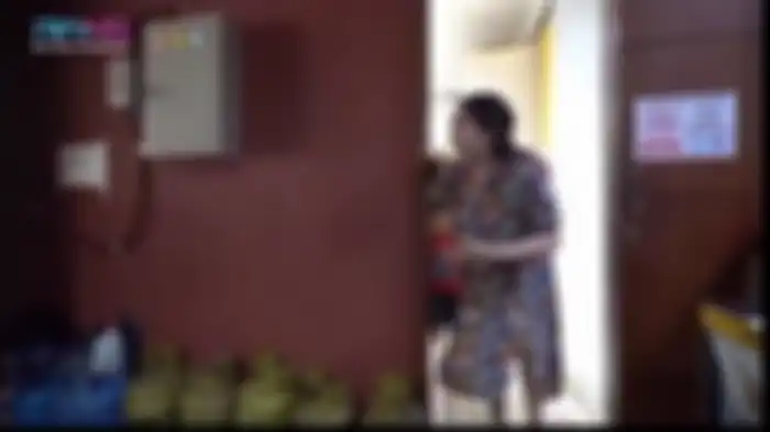 Penampakan tumpukan gas elpiji subsidi di dapur Nagita Slavina