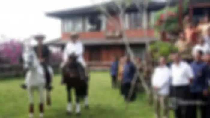 Rumah mewah Prabowo Subianto