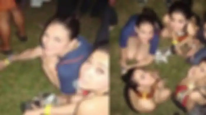 Potret kedekatan Luna Maya dan Syahrini