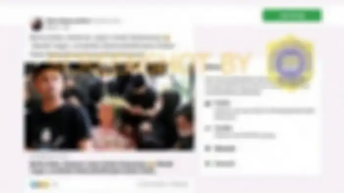 Kabar tersebut bermula dari unggahan akun Facebook berinisial RRP.