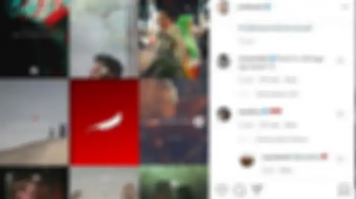 Komentar Lania Fira di unggahan Ariel Noah