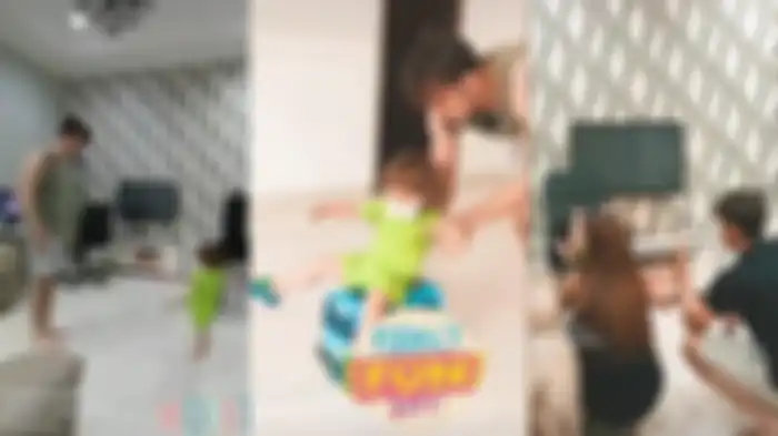Kebersamaan keluarga Stefan William dan Celine Evangelista