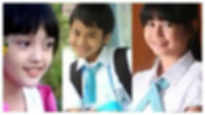 Ranty Maria (kiri) saat debut perannya di Heart Series
