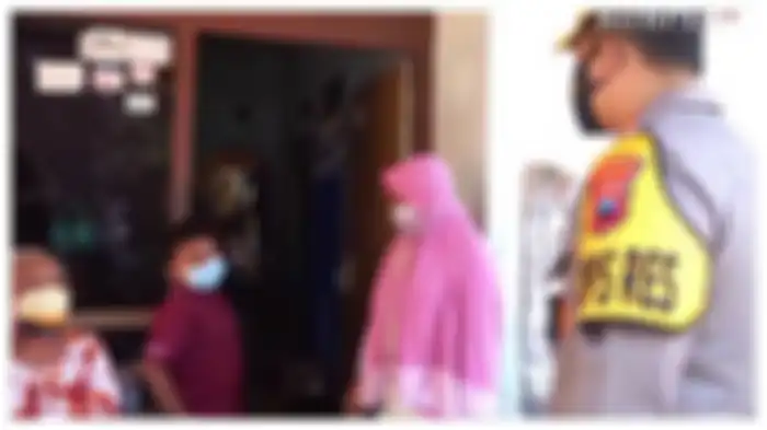 Gifari, bocah asal Sukoharjo, Jawa Tengah yang jadi yatim piatu usai kedua orang tuanya meninggal karena covid-19