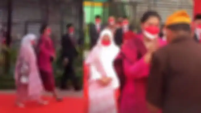 Kahiyang Ayu hadiri acara upacara HUT ke-76 RI  