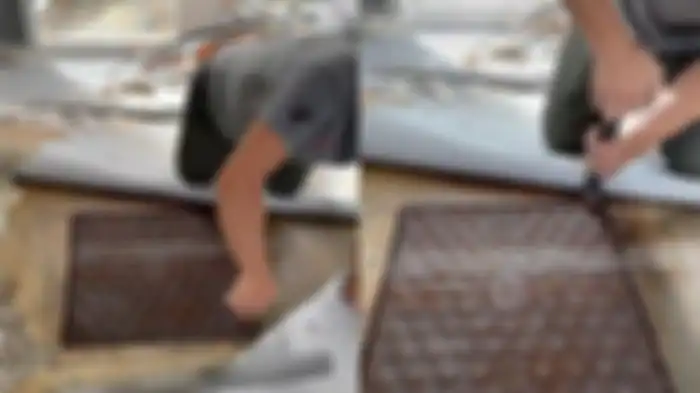 Candy dan suaminya membongkar pintu lubang rahasia di rumah peninggalan abad 16 di Inggris.