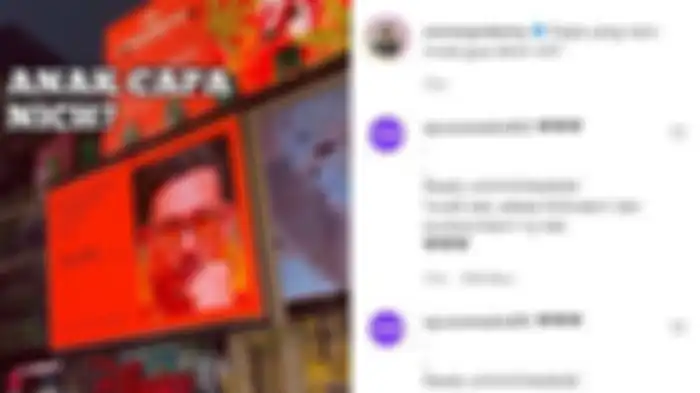 Wajah Denny Sumargo muncul di Time Square New York