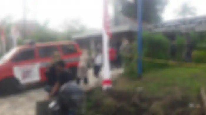 Suasana rumah korban pembunuhan di Subang, Jawa Barat. Terungkap alasan suami korban sering pergi dari rumah.