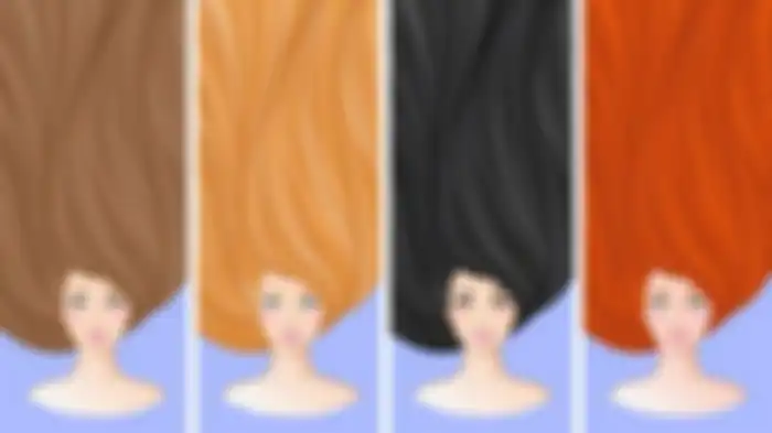 Warna rambut cewek