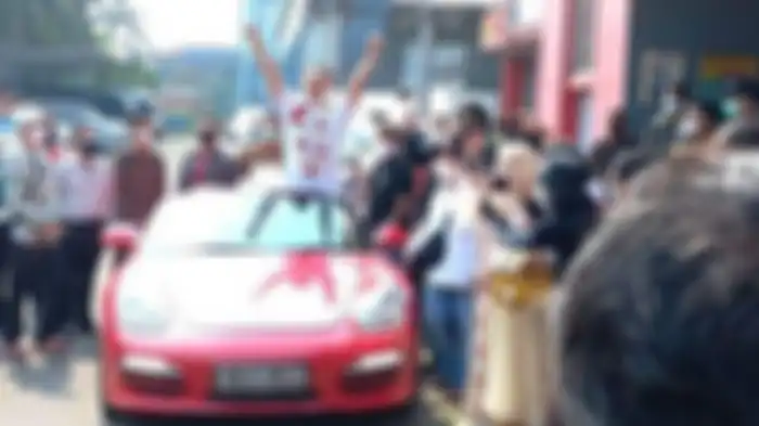 Saipul Jamil saat keluar dari Lapas Klas I Cipinang, Kamis (2/9/2021)