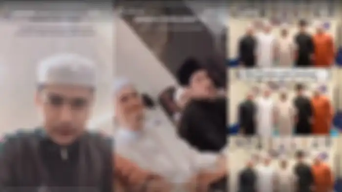 Zikri Daulay duduk berdampingan dengan Alvin Faiz di Majelis