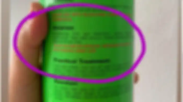 Petunjuk dalam produk pembersih lantai 