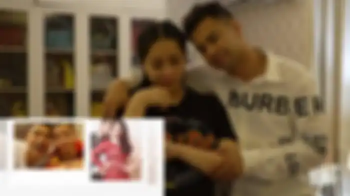 Raffi Ahmad coba tenangkan Nagita Slavina yang terharu dengar ucapan dari Rafathar