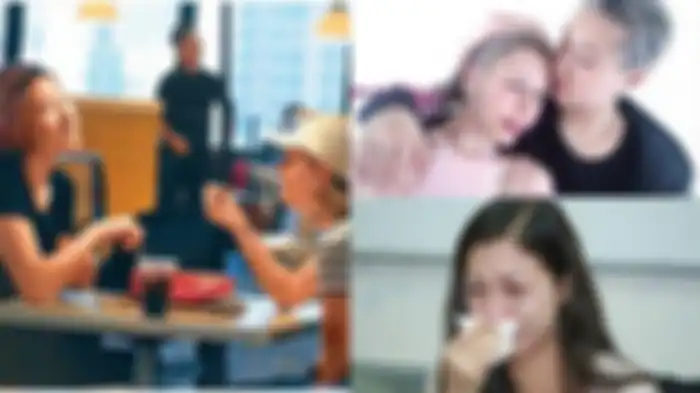 Ngo Loi menangis karena ketidakberdayaannya mendengar kabar Ngo Trac Lam nikah dengan pacarnya. 