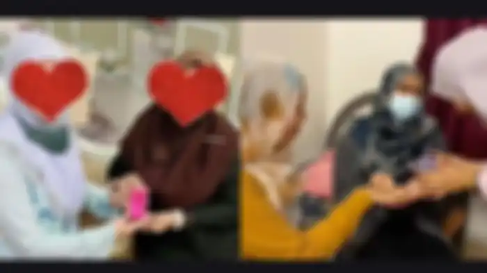 Viral video seorang gadis gelar tunangan secara online