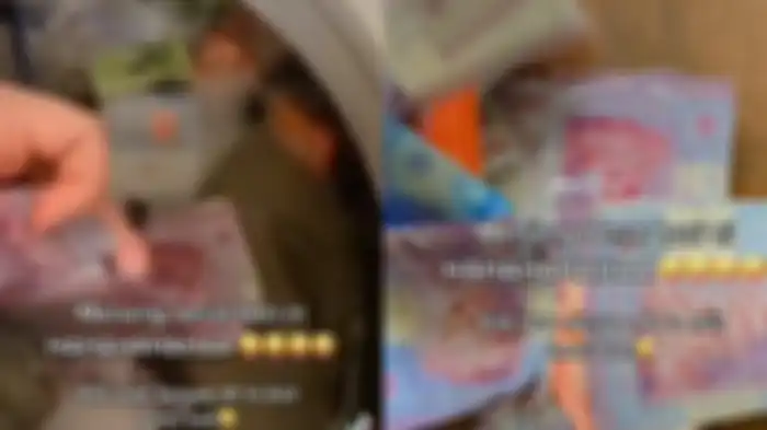 Viral istri cuci baju suami, girang saat temukan uang Rp 5 juta 