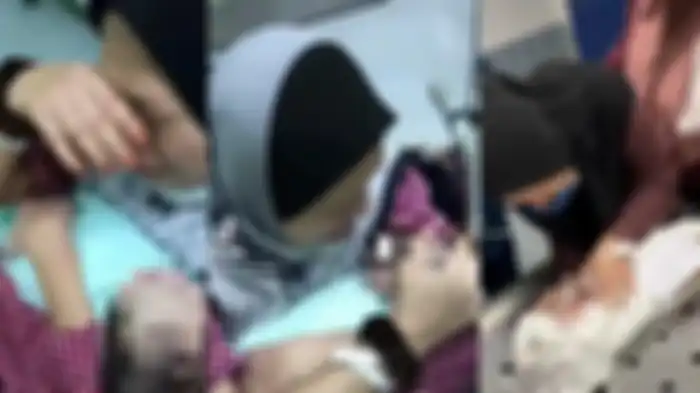 Baru 1 jam lahiran, seorang ibu menangis pilu, bayinya meninggal dunia 