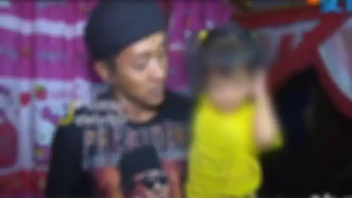 Teddy Pardiyana dan anaknya, Bintang.