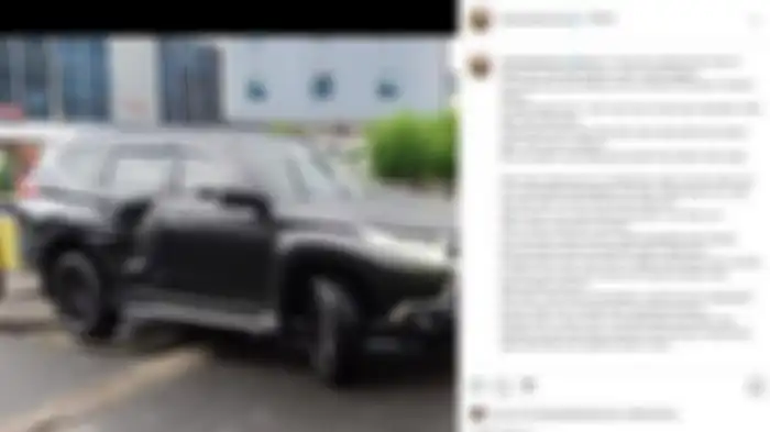 Mobil Kalina Ocktaranny kecelakaan 