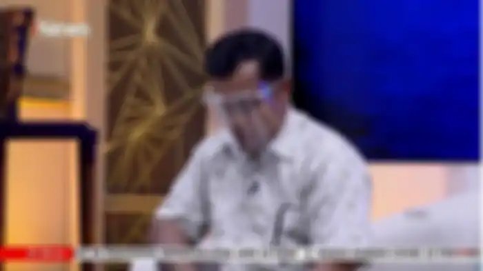 Faisal saat diundang Hotman Paris bahas hak asuh Gala Sky, anak Vanessa Angel & Bibi.