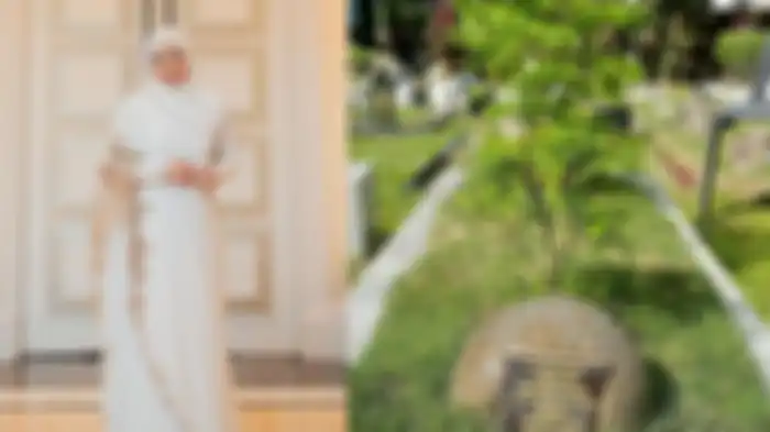 Makam suami Nora Arifin