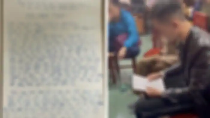 HA dan surat yang dia tulis dibacakan di depan keluarga 
