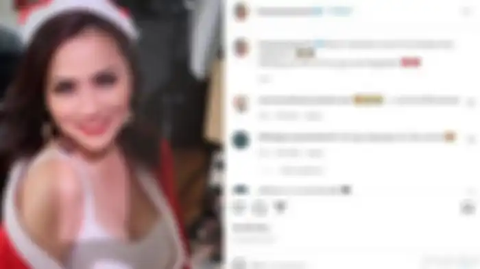 Tante Ernie pakai kostum sinterklas