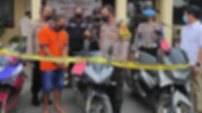 Pelaku penipuan atau maling motor Yamaha NMAX dan 2 motor lain.