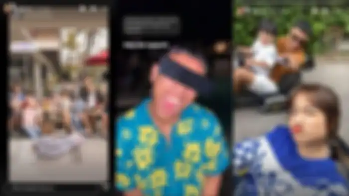 Kolase unggahan InstaStory Fuji, Minggu (2/1/2022).