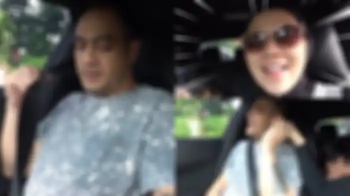 Venna Melinda bereaksi saat disebut bawel oleh Ferry Irawan 