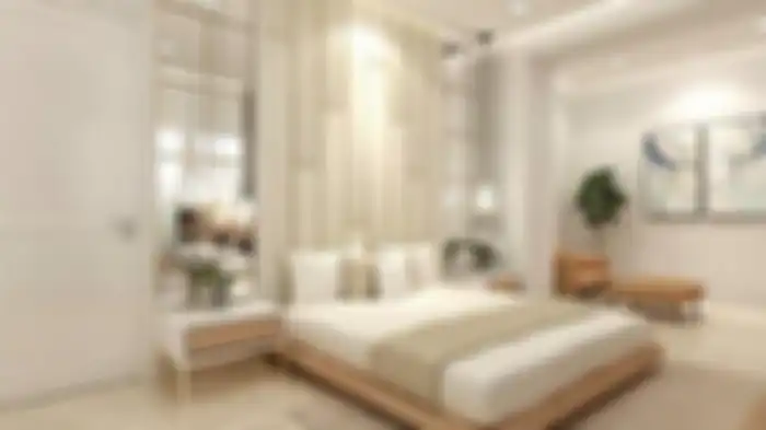 Potret rumah baru Venna Melinda, kamar tidur. 
