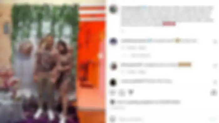 Manganang berpose bersama kekasihnya, Clara