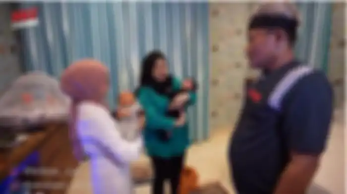 Pertemuan Lesti Kejora dengan keluarga Sule
