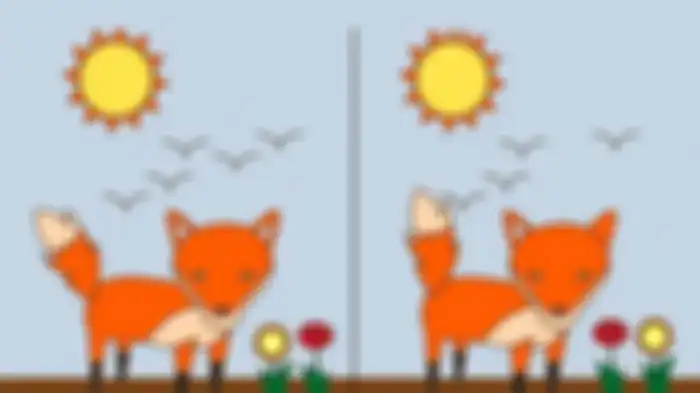 Ikuti tes kepribadian mencari perbedaan pada dua gambar yang hampir sama untuk mengetahui tentang dirimu.